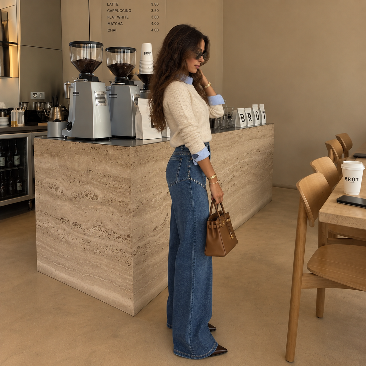 Élise | Jeans Slim Vintage Cintura Alta
