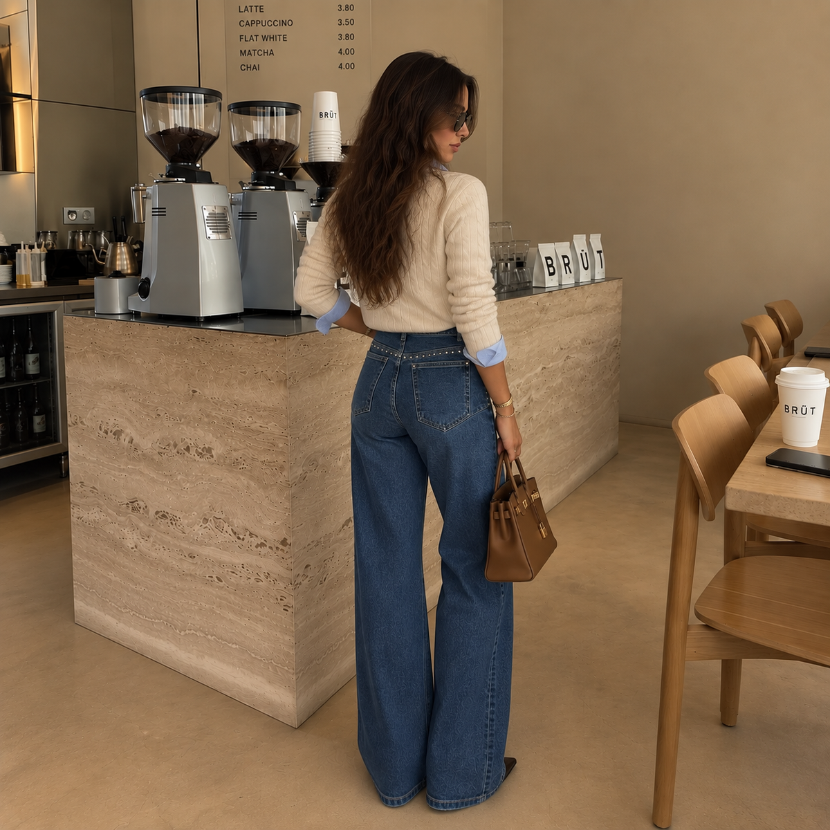 Élise | Jeans Slim Vintage Cintura Alta