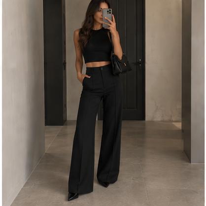 Pantalón Channel Wide Leg