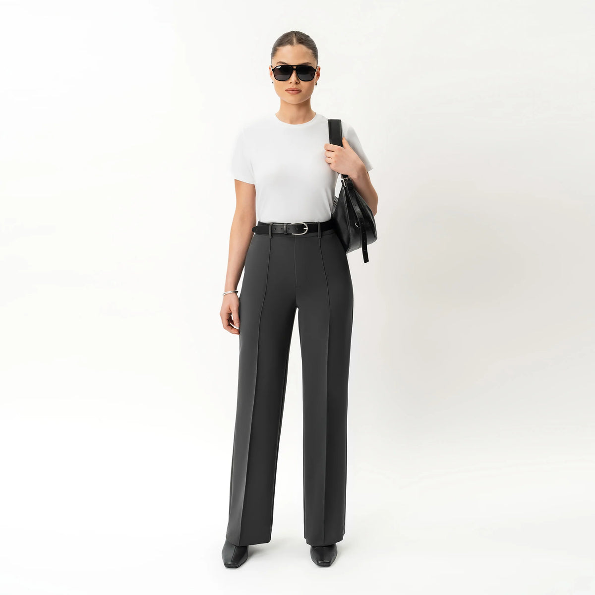 Candela | Pantalón de Vestir Gris