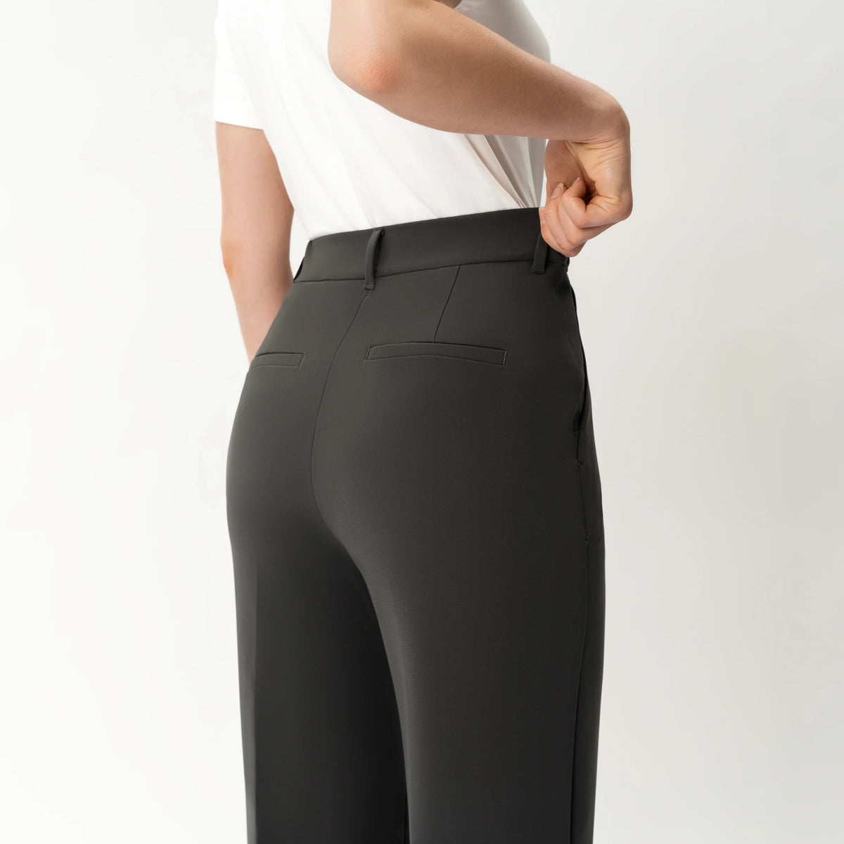 Candela | Pantalón de Vestir Gris
