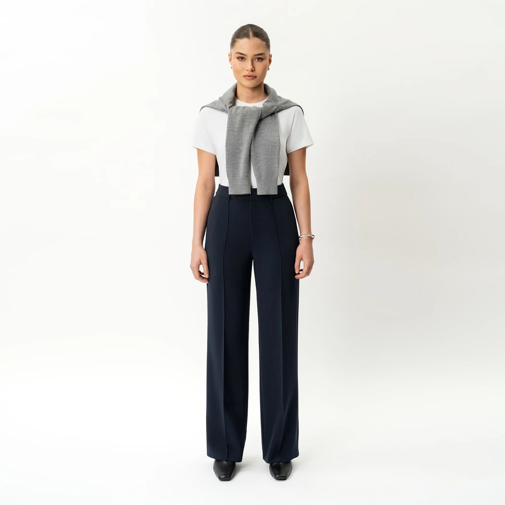 Candela | Pantalón de Vestir Azul Marino