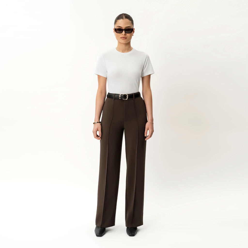 Candela | Pantalones de Vestir Marron