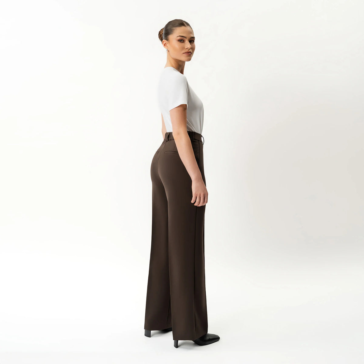 Candela | Pantalones de Vestir Marron